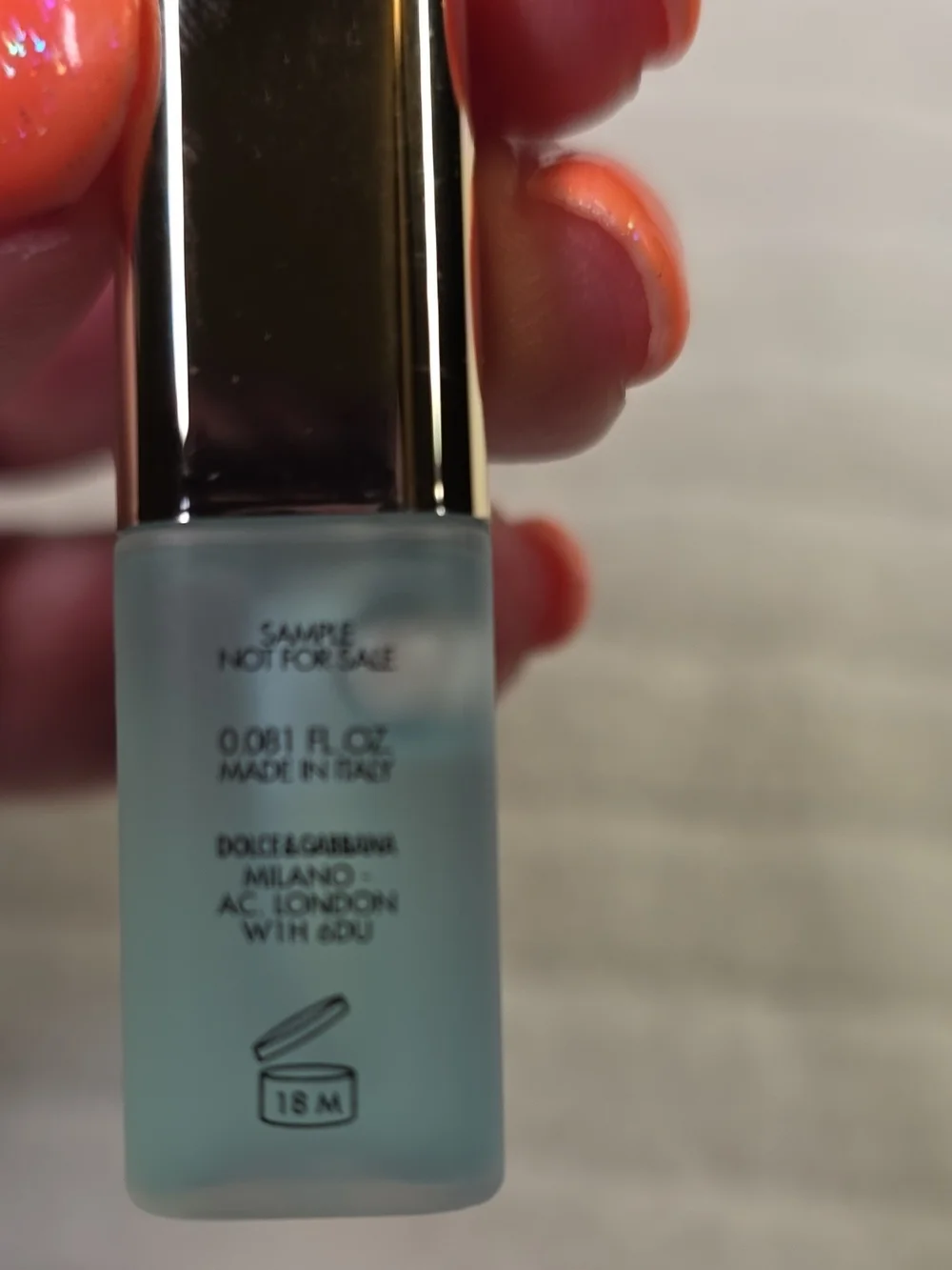 Dolce & Gabbana Mint Oil Lip Plumper — Mint Green